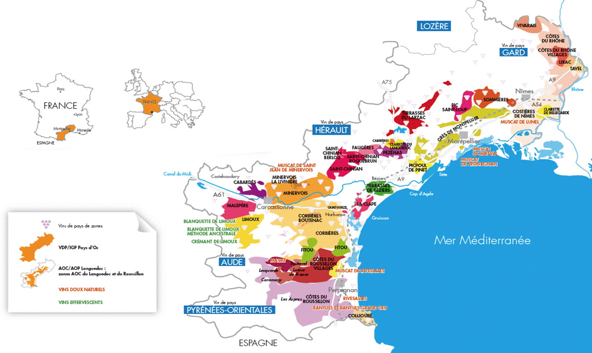 Nos Appellations Vignovins